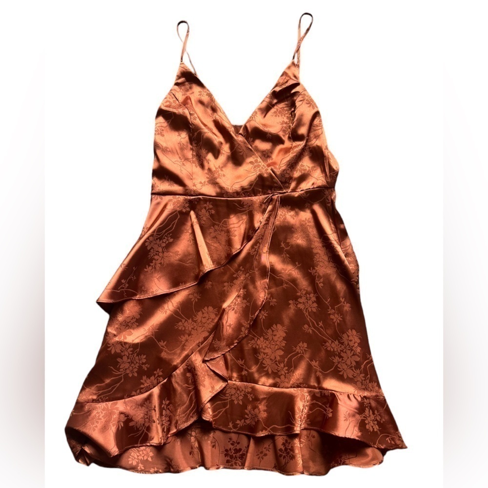 Altar’d State Copper Dress size medium. - Picture 9 of 12